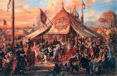 Dzieje cywilizacji w Polsce, Złota wolność, elekcja, Jan Matejko