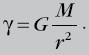Wzór na wartość wektora natężenia pola grawitacyjnego