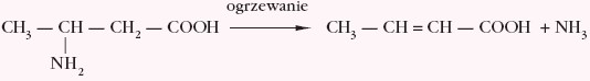 tworzenie α,β-nienasyconych kwasów