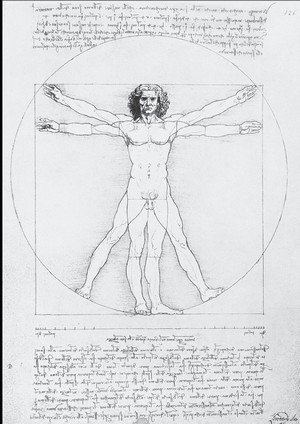 Leonardo Da Vinci -  Człowiek witruwiański