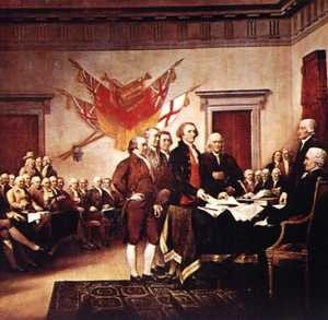 Podpisanie Deklaracji Niepodległości